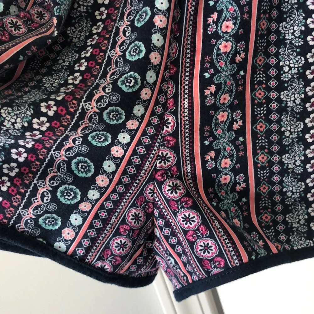 Joey B Romper Girls Size‎ XL Multicolored Cold Shoulder
